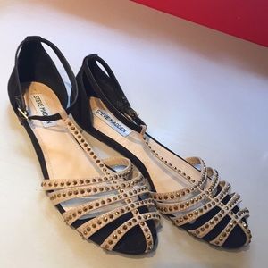Steve Madden studded flats size 8.5